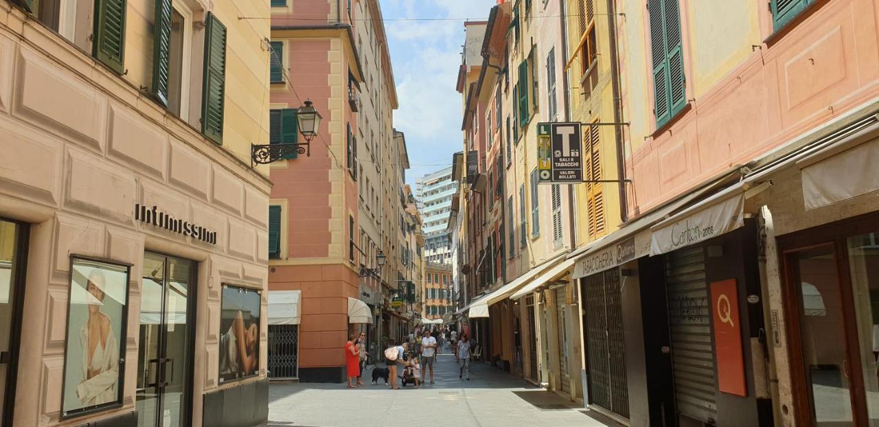 Il Vascello Apartment Rapallo Bagian luar foto
